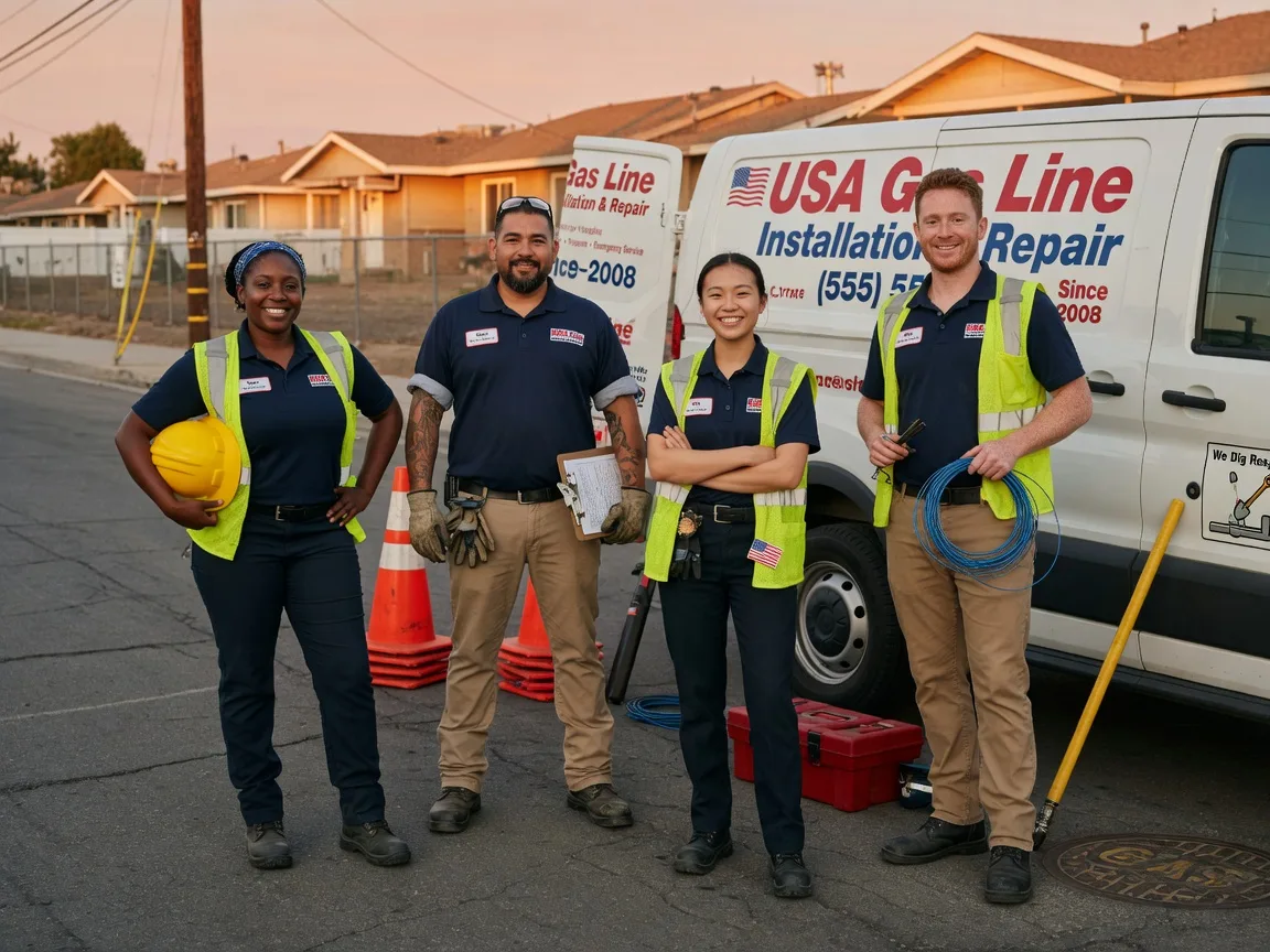 Gas Line Installation company in Silverado, CA